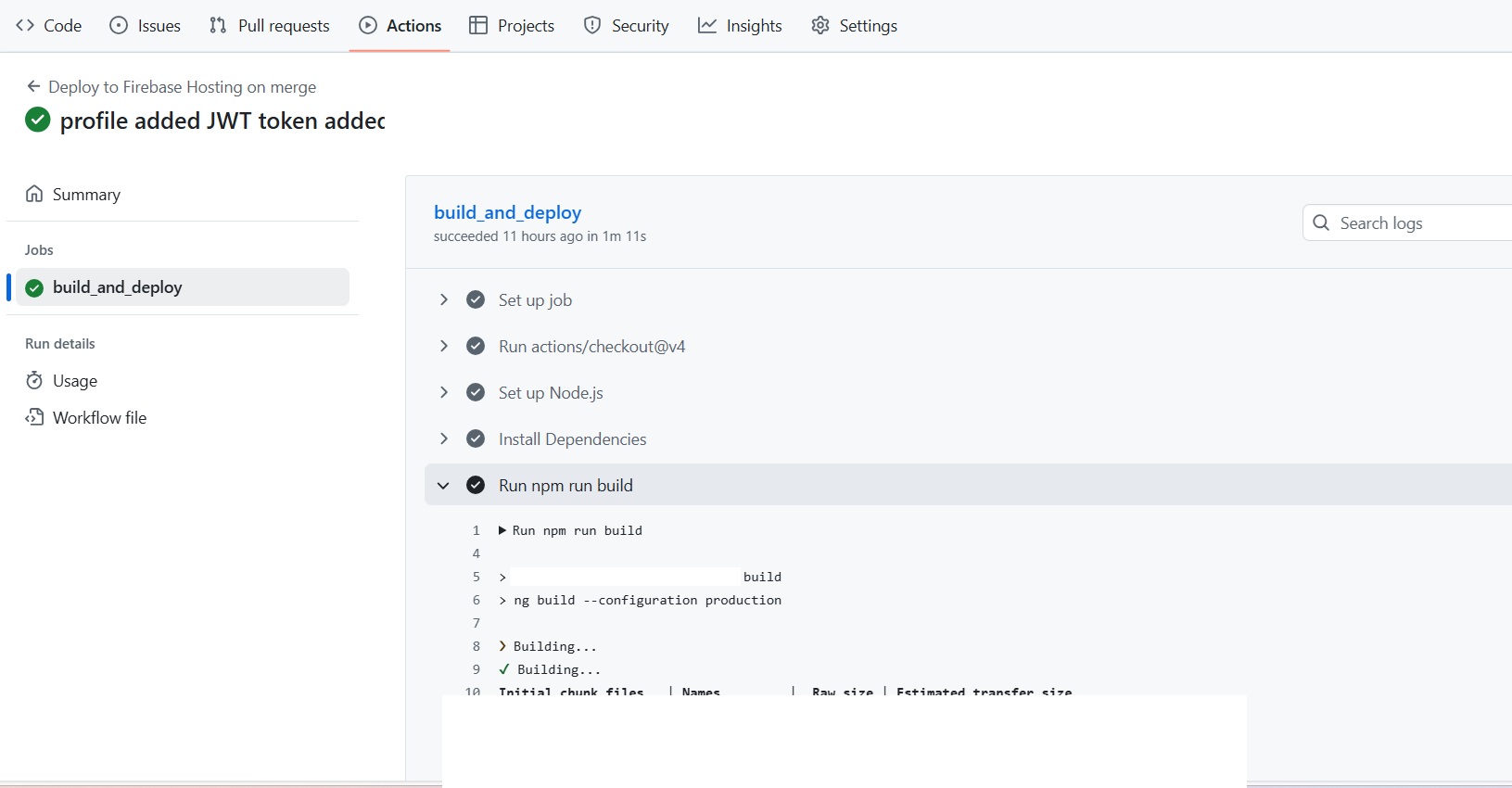 CI/CD - GitHub Action Anguler